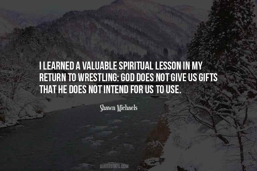 Quotes About Spiritual Gifts #716544