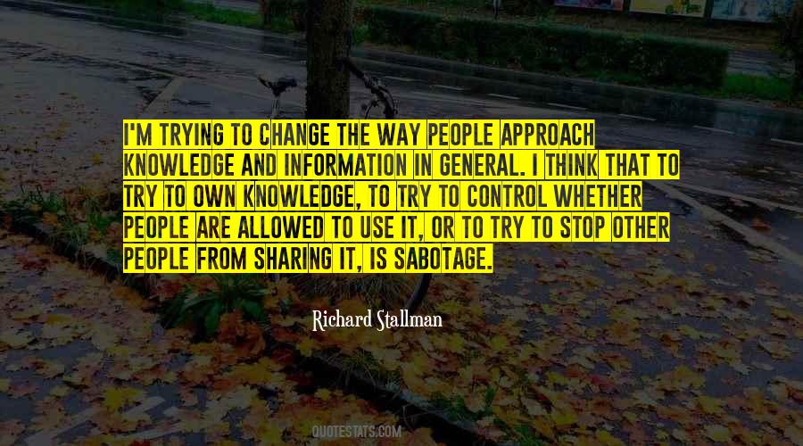 Quotes About Sharing Information #1027269