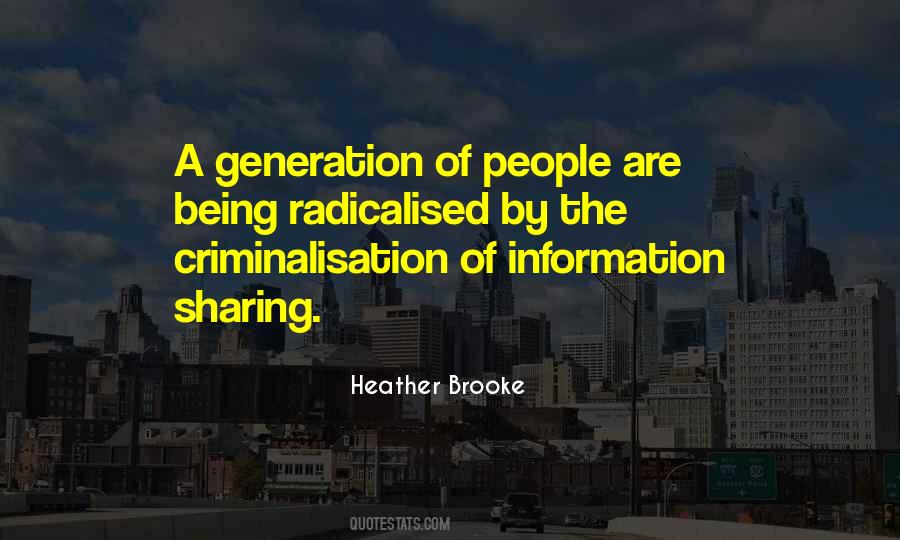 Quotes About Sharing Information #1872785