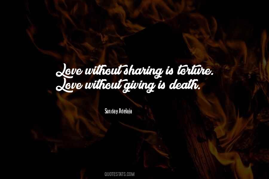 Quotes About Sharing Giving #878228