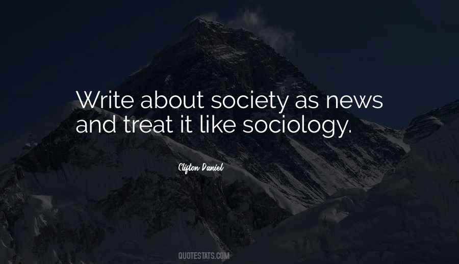 Quotes About Sociology #1407553