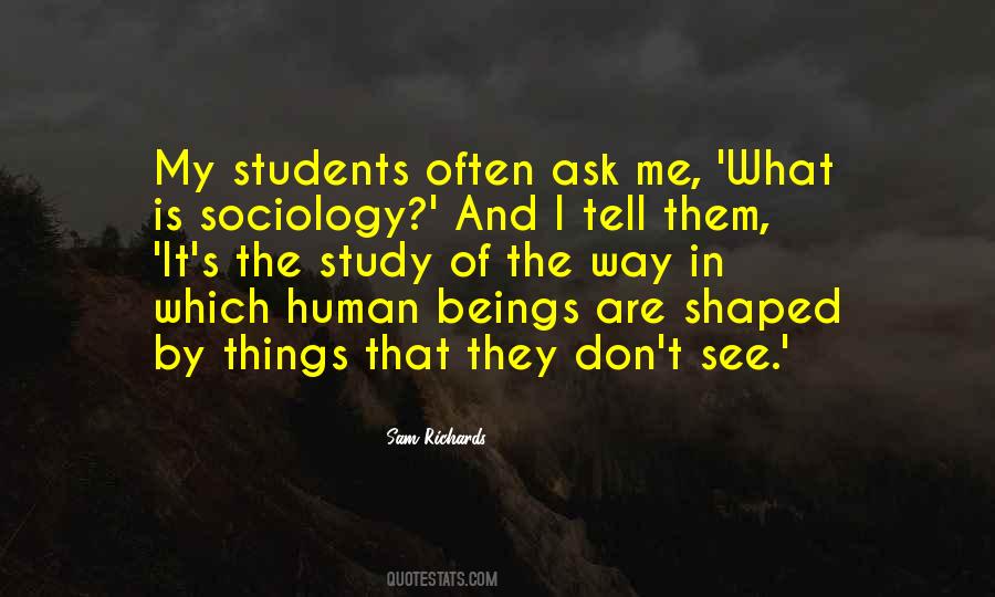 Quotes About Sociology #93132