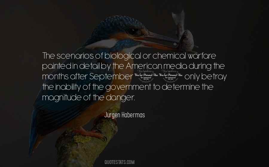 Quotes About Chemical Warfare #1869567