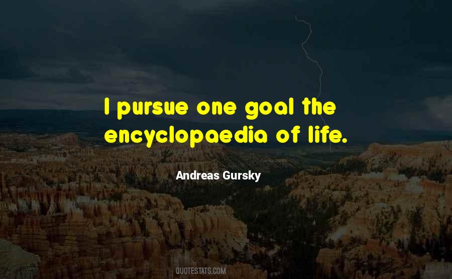 Pursue Life Quotes #87011