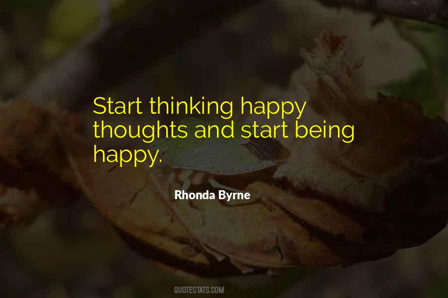 Quotes About Happy Thoughts #837457