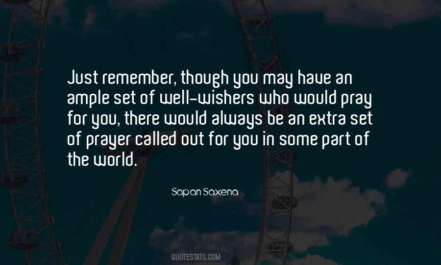 Quotes About Well Wishers #1239475