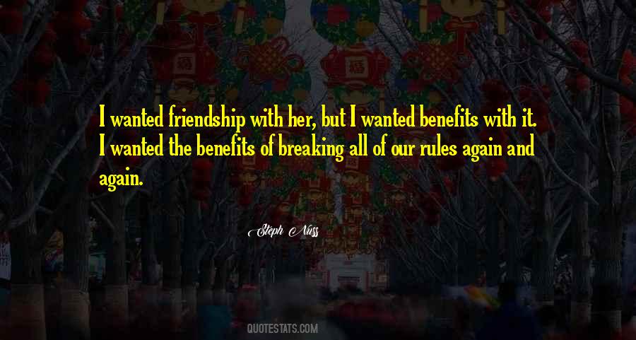Quotes About Rules Of Friendship #1290522