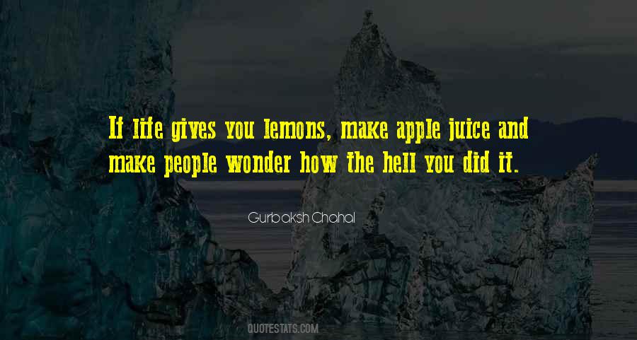 Quotes About Apple Juice #1072454