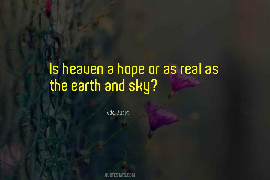 Quotes About Heaven And The Sky #1340311
