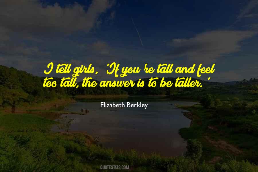 Tall To Quotes #257473