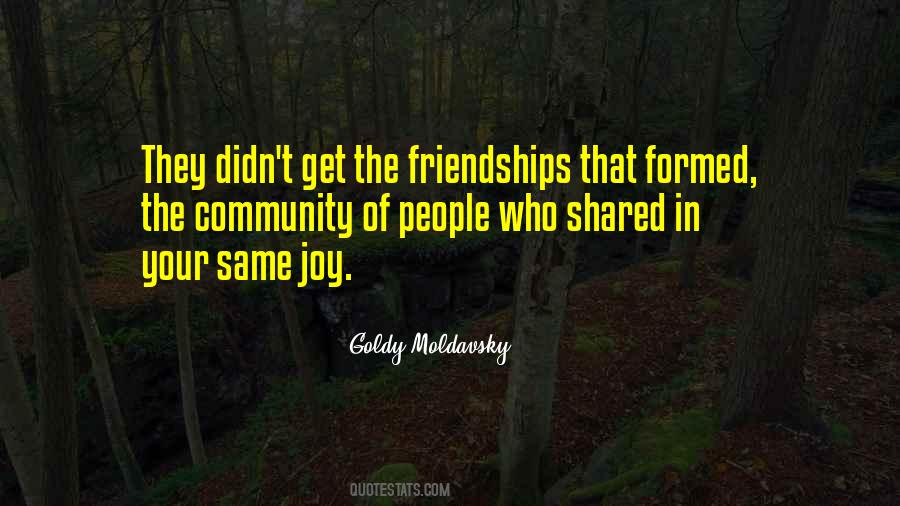 Quotes About Shared Joy #284955