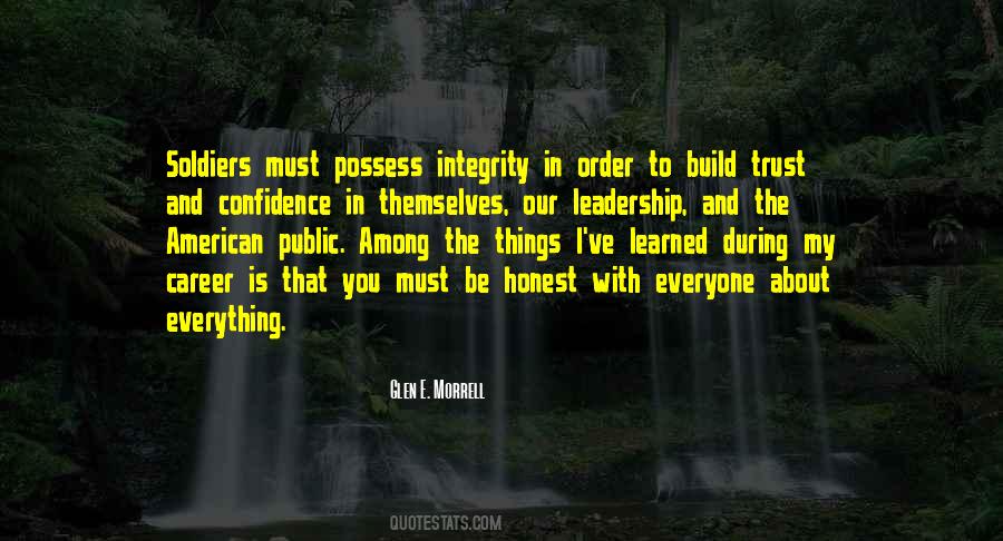 Quotes About Trust And Integrity #499113