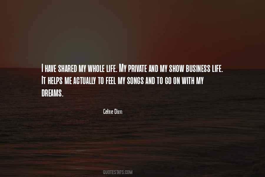 Quotes About Shared Dreams #26114 Quotes About Shared Dreams #26114