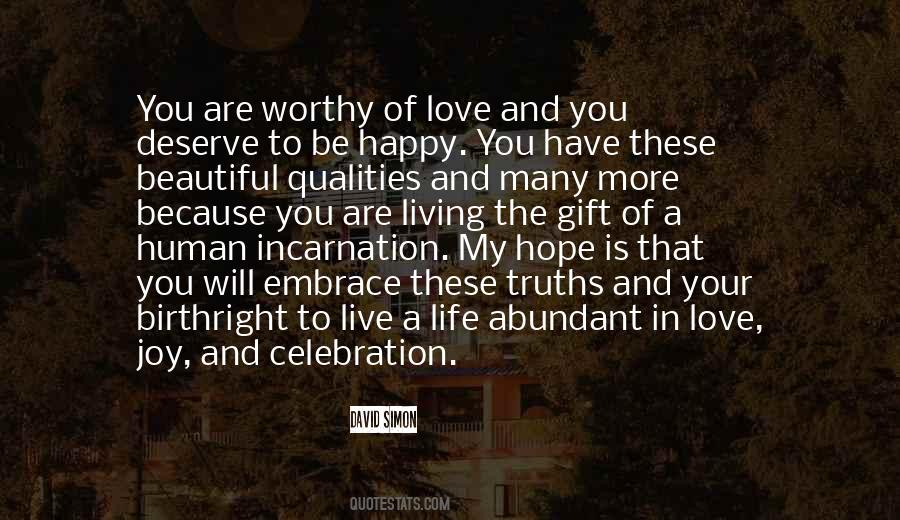 Quotes About Quality Of Love #237921