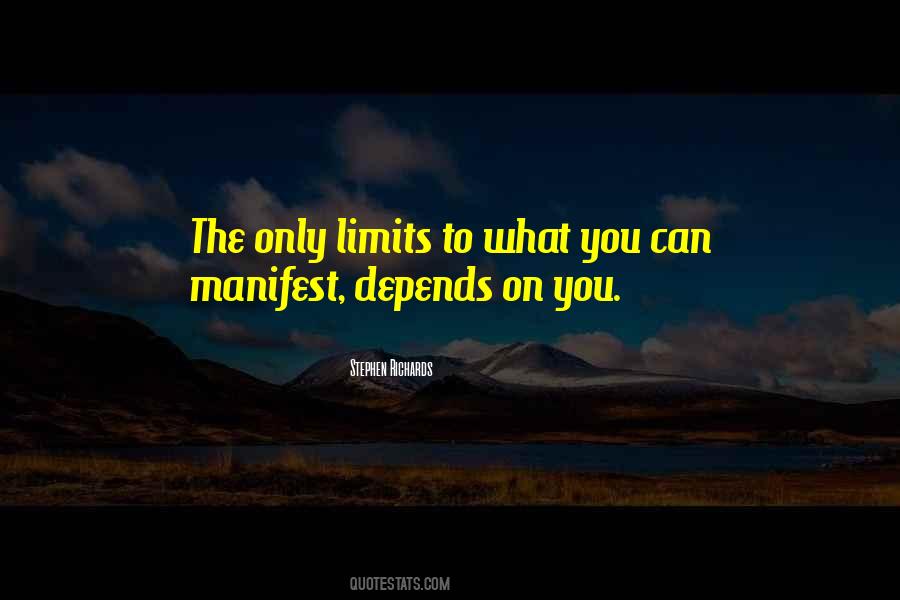 Only Limits Quotes #1363550