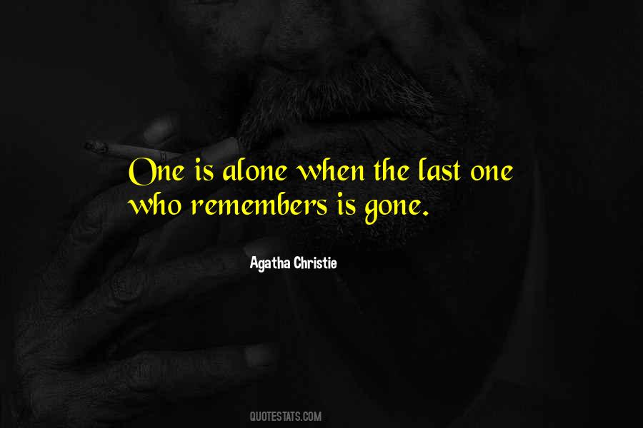 Gone One Quotes #174457