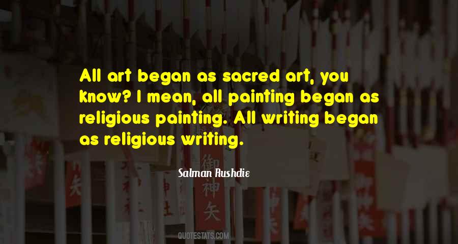 Religious Writing Quotes #526667