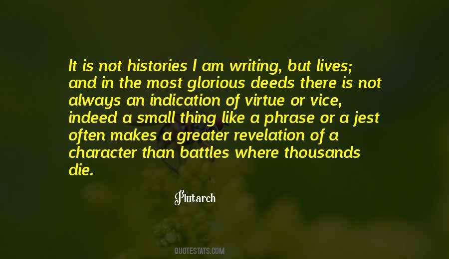 Quotes About Glorious Battle #1687910