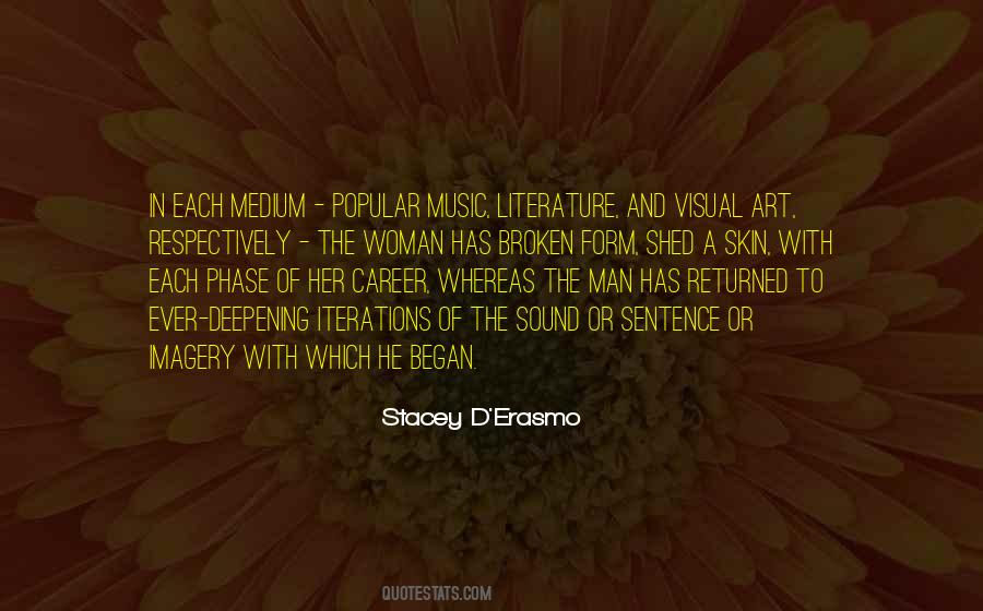 Quotes About Visual Imagery #1092576