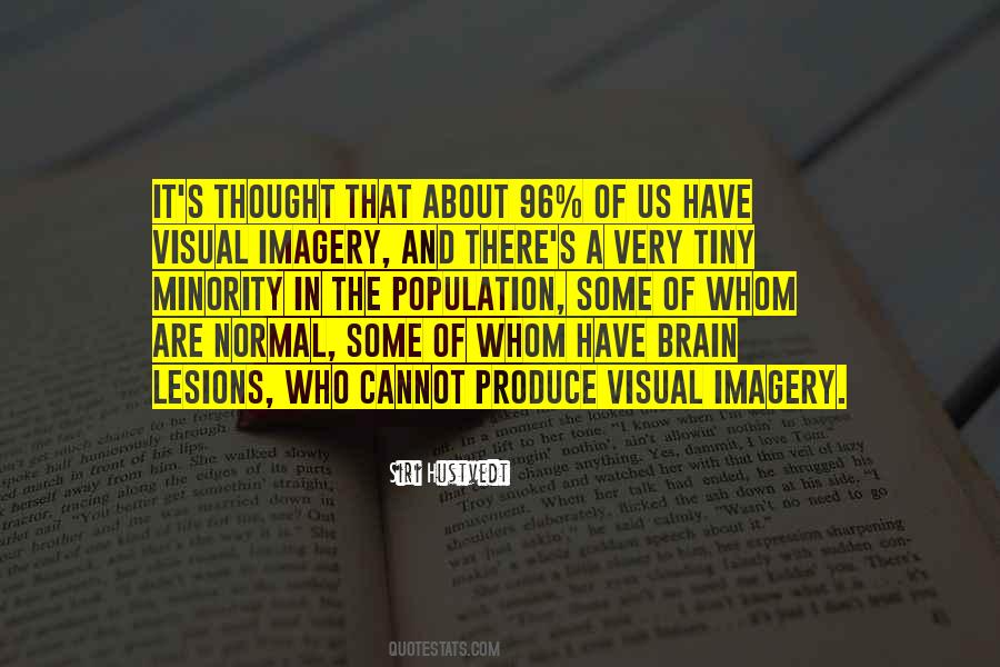 Quotes About Visual Imagery #1206060