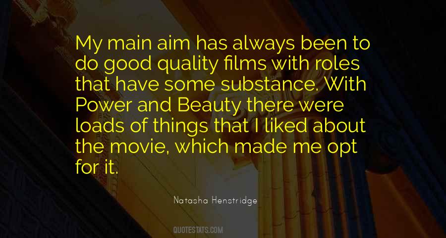 Quotes About Good Films #240554