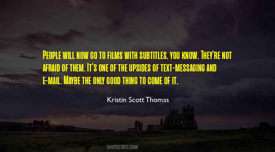 Quotes About Good Films #287174