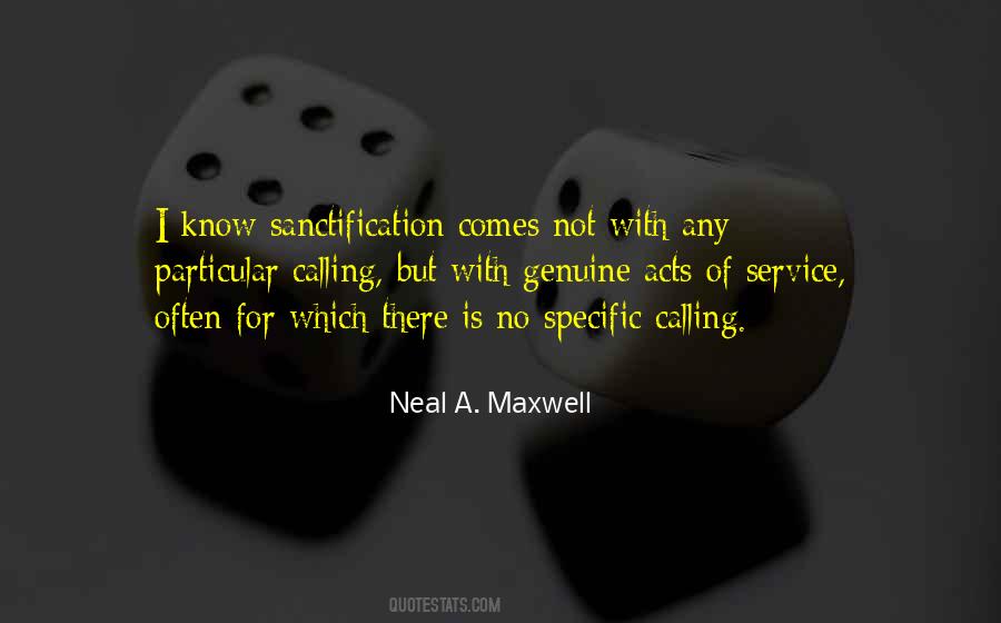 Quotes About Sanctification #1454882