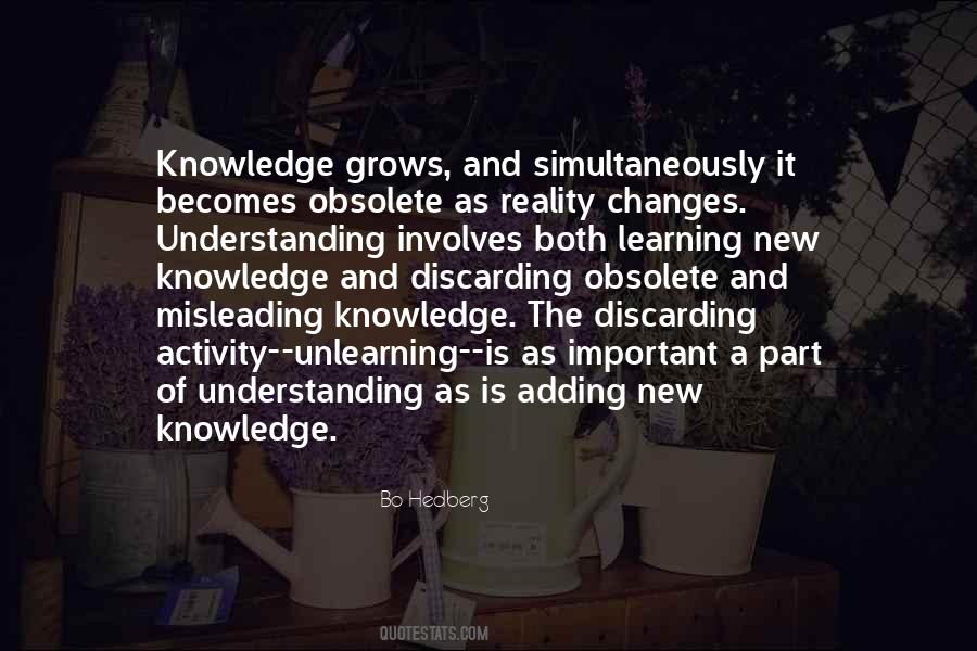 Quotes About Unlearning #118809