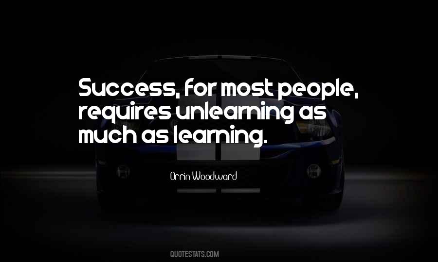 Quotes About Unlearning #267611
