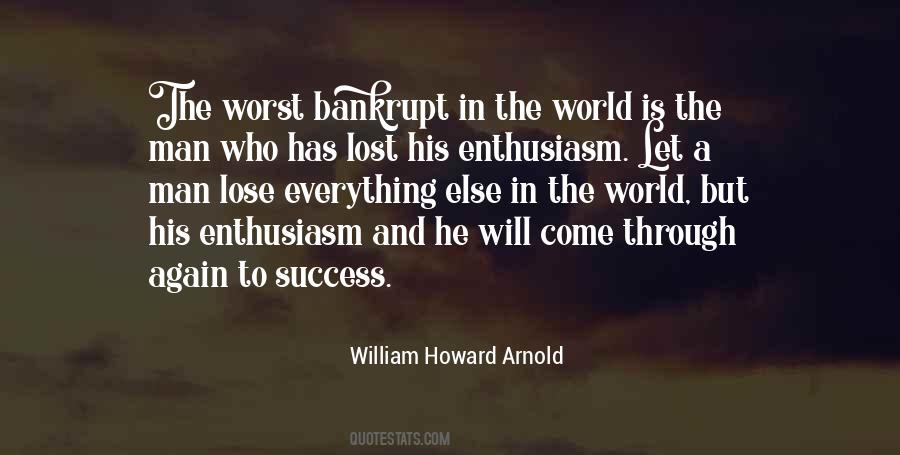 Success In Everything Quotes #1317598