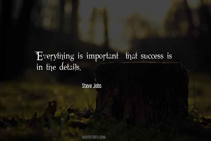 Success In Everything Quotes #167742