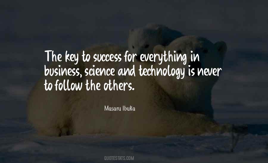 Success In Everything Quotes #504106