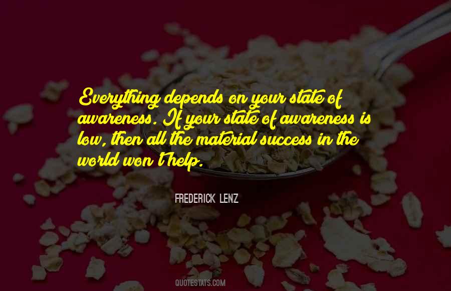 Success In Everything Quotes #516601