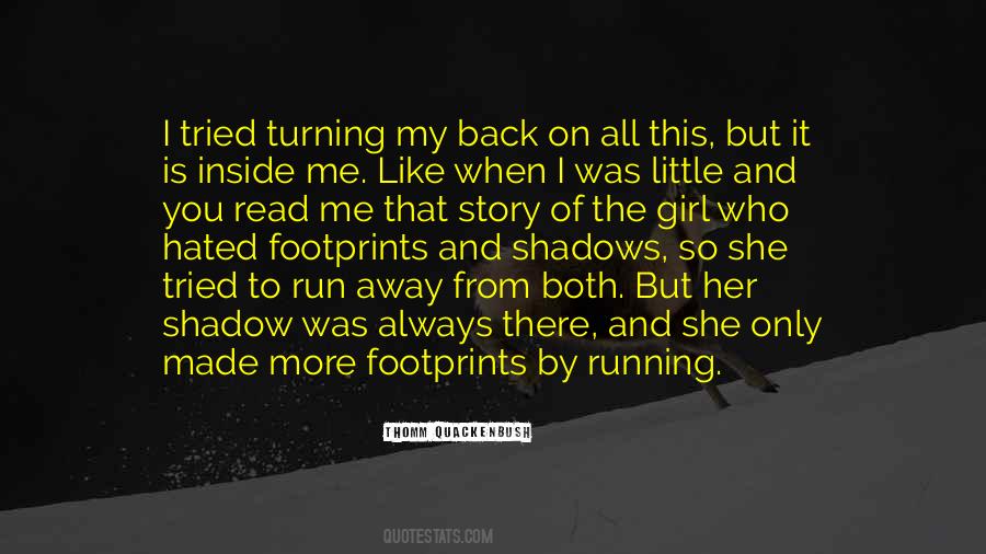 Running Girl Quotes #1189384