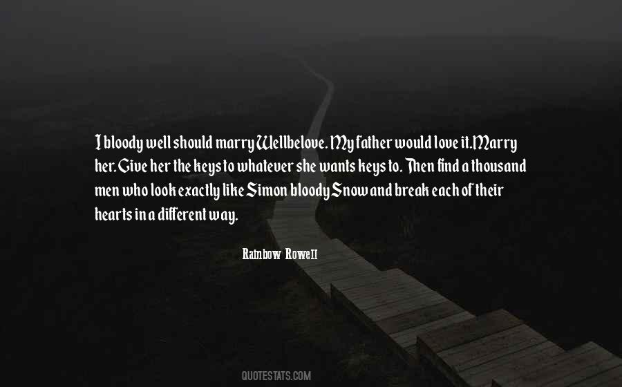 Marry Her Quotes #1596451