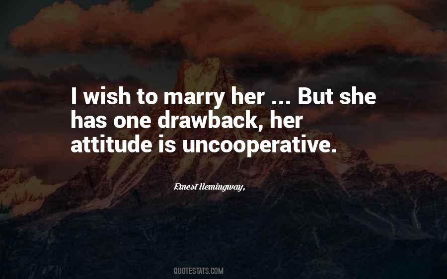 Marry Her Quotes #909137