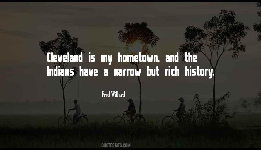 Quotes About The Hometown #199243