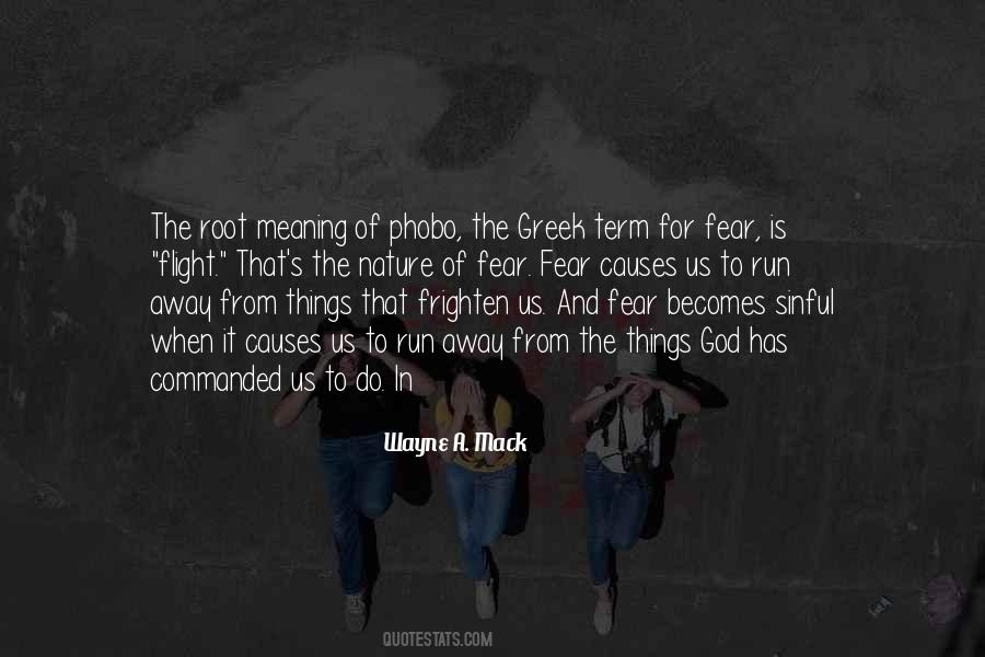 Quotes About Fear Fear #126212