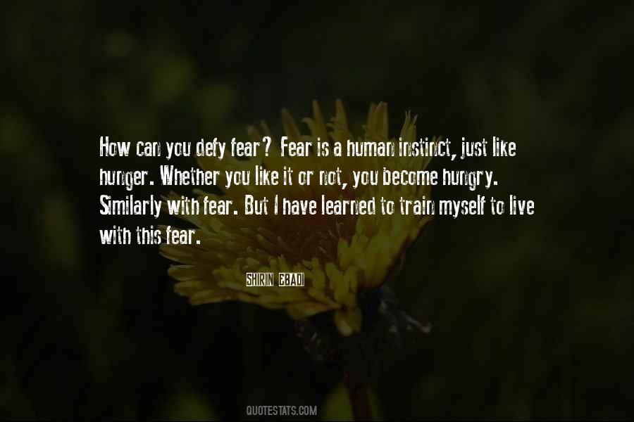 Quotes About Fear Fear #1436930