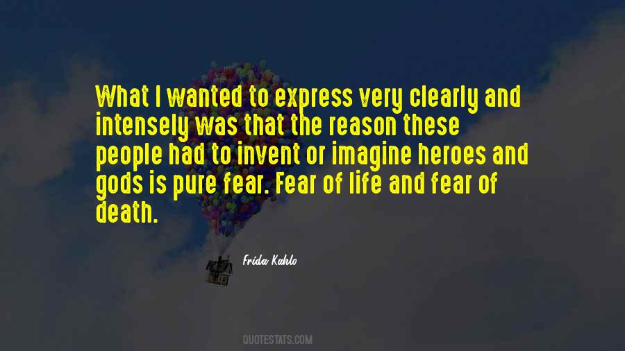 Quotes About Fear Fear #47567