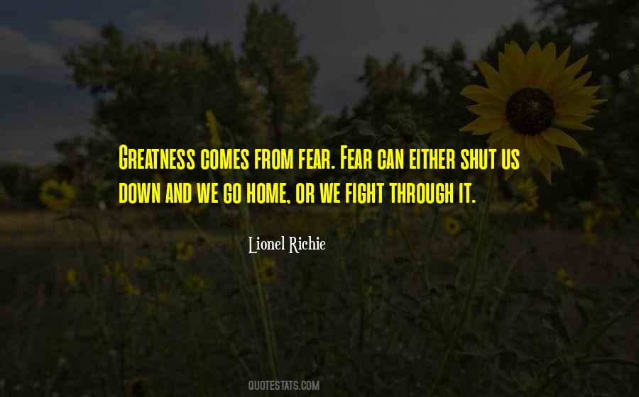 Quotes About Fear Fear #657633