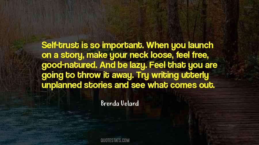 Quotes About Self Trust #190237