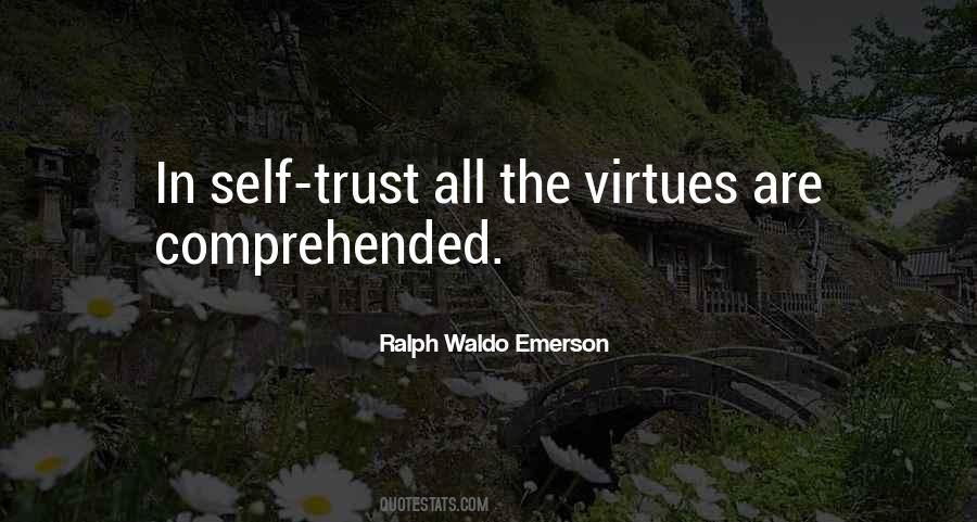 Quotes About Self Trust #434096