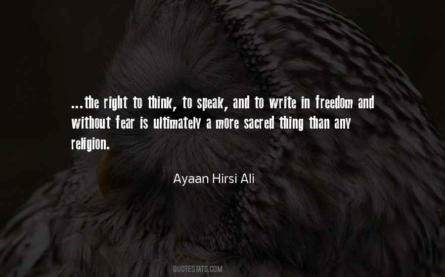 Quotes About Freedom To Think #414480