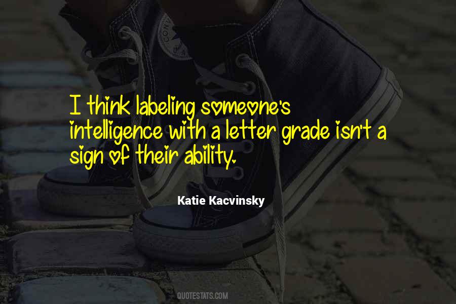 Quotes About Labeling #245732