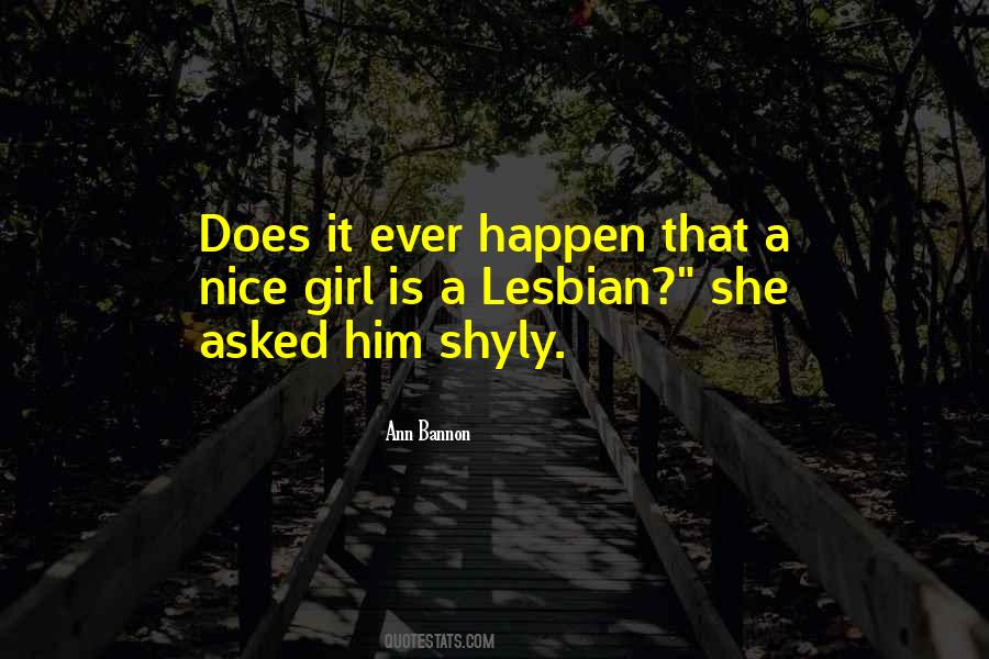 Lesbian Fiction Quotes #887647