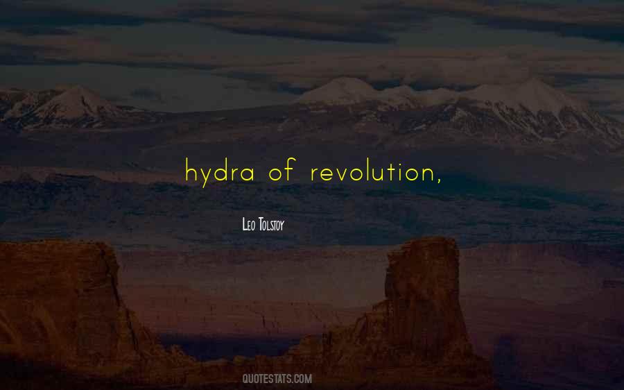 Quotes About Hydra #125958