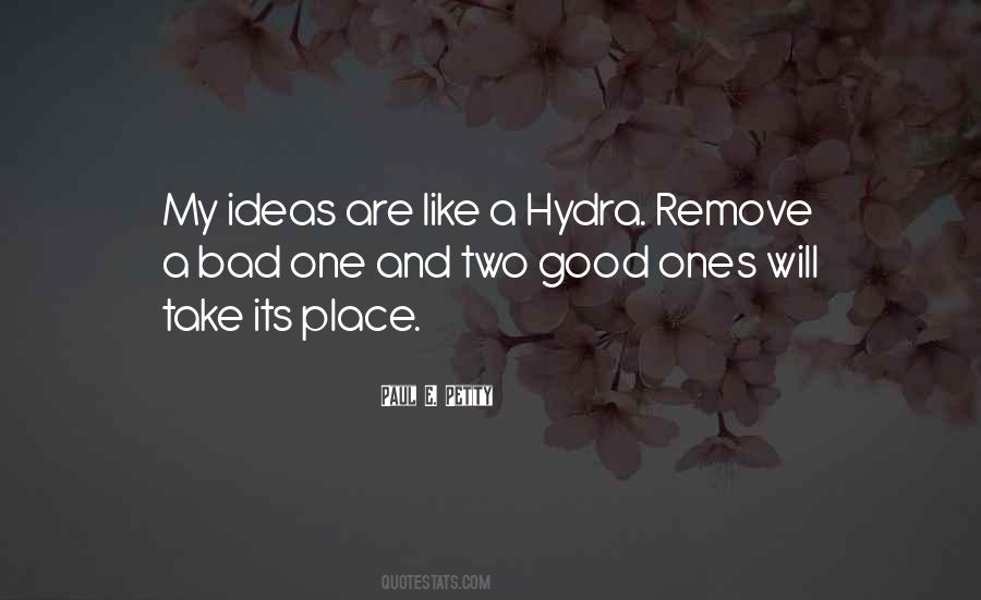 Quotes About Hydra #928407