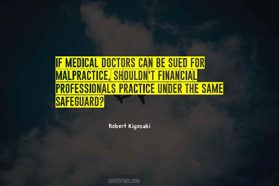 Quotes About Medical Professionals #1653664