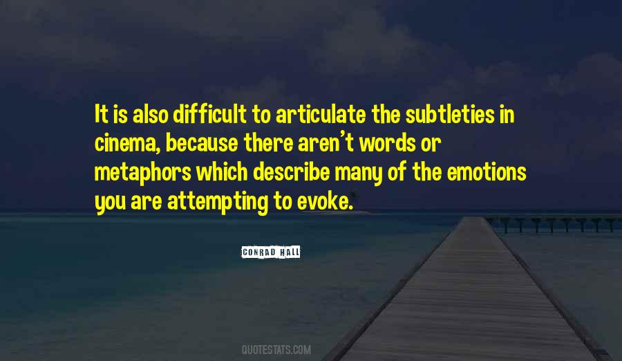 Quotes About Subtleties #651700